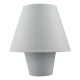 Wisebuys-RYL4339 - Rylee - Grey Faux Silk Table Lamp