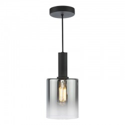 Savannah - Black Pendant with Smoked Mirrored Ombre Glass Savannah - Black Pendant with Smoked Mirrored Ombre Glass