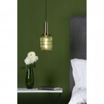 Sawyer - Shade Only - Ribbed Green Glass Sawyer - Shade Only - Ribbed Green Glass