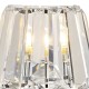 Crystal & Acrylic - Selina - Crystal Shade with Polished Chrome Single Wall Lamp Dar-SEL0750 - Selina - Crystal Shade with Polished Chrome Single Wall Lamp