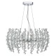 Crystal & Acrylic - Sestina - Decorative Rods And Crystal Beads 6 Light Pendant Dar-SES0650 - Sestina - Decorative Rods And Crystal Beads 6 Light Pendant
