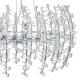 Crystal & Acrylic - Sestina - Decorative Rods And Crystal Beads 6 Light Pendant Dar-SES0650 - Sestina - Decorative Rods And Crystal Beads 6 Light Pendant