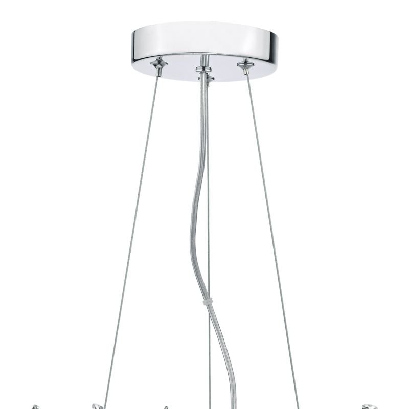 Crystal & Acrylic - Sestina - Decorative Rods And Crystal Beads 6 Light Pendant Dar-SES0650 - Sestina - Decorative Rods And Crystal Beads 6 Light Pendant