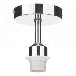 Accessory - Polished Chrome Semi Flush Bracket E27 Accessory - Polished Chrome Semi Flush Bracket E27