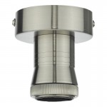 Accessory - Antique Chrome Semi Flush Bracket E27 Accessory - Antique Chrome Semi Flush Bracket E27