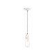 Ceiling Lights - Sika - White Ceramic & Antique Brass Single Pendant Dar-SIK012 - Sika - White Ceramic & Antique Brass Single Pendant