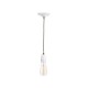 Ceiling Lights - Sika - White Ceramic & Antique Brass Single Pendant Dar-SIK012 - Sika - White Ceramic & Antique Brass Single Pendant
