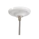 Ceiling Lights - Sika - White Ceramic & Antique Brass Single Pendant Dar-SIK012 - Sika - White Ceramic & Antique Brass Single Pendant