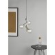 Ceiling Lights - Sion - Soft Grey 3 Light Centre Fitting Dar-SIO0339 - Sion - Soft Grey 3 Light Centre Fitting