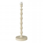 Siyanda - Base Only - Gloss Ivory Table Lamp