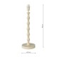 Dar-SIY4233 - Siyanda - Base Only - Gloss Ivory Table Lamp