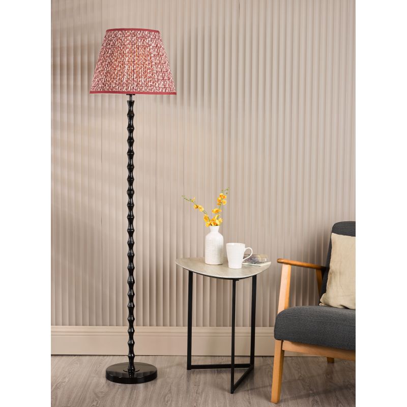 Dar-SIY4922 - Siyanda - Base Only - Gloss Black Floor Lamp