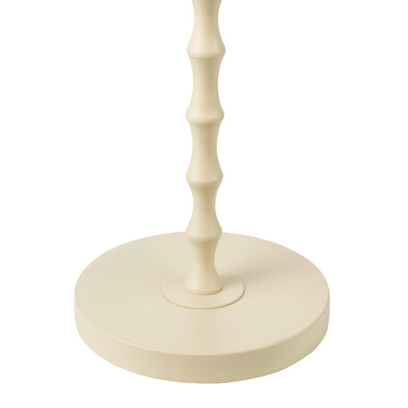Dar-SIY4933 - Siyanda - Base Only - Gloss Ivory Floor Lamp