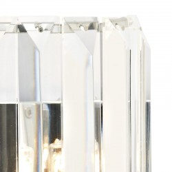Sketch - Crystal with Polished Chrome Wall Lamp Sketch - Crystal with Polished Chrome Wall Lamp