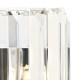 Dar-SKE0750 - Sketch - Crystal with Polished Chrome Wall Lamp