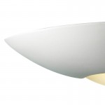 Slice - Washer White Ceramic Up&Down Round Wall Lights Slice - Washer White Ceramic Up&Down Round Wall Lights