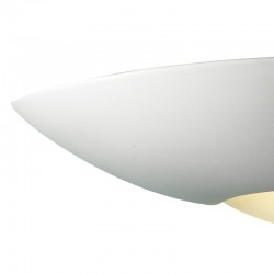 Slice - Washer White Ceramic Up&Down Round Wall Lights Slice - Washer White Ceramic Up&Down Round Wall Lights