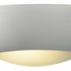 Dar-SLI072 - Slice - Washer White Ceramic Up&Down Round Wall Lights