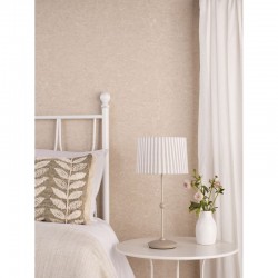 Sosa - Matt Taupe Table Lamp with Striped Shade