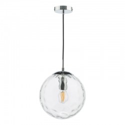 Ripple - Chrome Pendant with Clear Dimple Glass Ripple - Chrome Pendant with Clear Dimple Glass