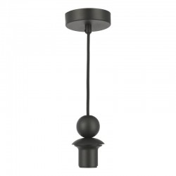 Decorative - Matt Black Suspension E27