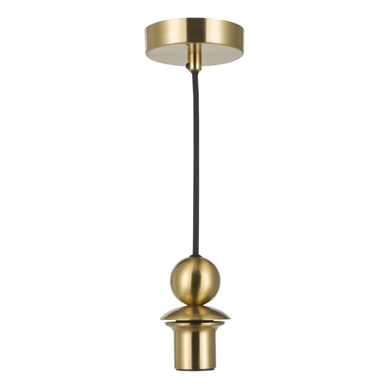 Dar_Vol3-SP74 - Decorative - Satin Brass & Black Suspension E27