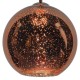 Dar-SPE0164 - Speckle - Glass Globe of Dappled, Speckled Copper Single Pendant