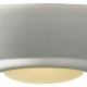 Dar-STE0748 - Stella - Washer White Ceramic Up&Down Round Wall Lights