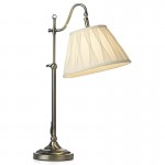 Suffolk - Antique Brass Table Lamp with Cream Shade Suffolk - Antique Brass Table Lamp with Cream Shade