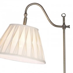 Suffolk - Rise & Fall Antique Brass with Shade Floor Lamp Suffolk - Rise & Fall Antique Brass with Shade Floor Lamp
