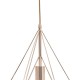 Ceiling Lights - Sword - Copper Metal Cage Single Hanging Pendant Dar-SWO0164 - Sword - Copper Metal Cage Single Hanging Pendant