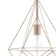Ceiling Lights - Sword - Copper Metal Cage Single Hanging Pendant Dar-SWO0164 - Sword - Copper Metal Cage Single Hanging Pendant