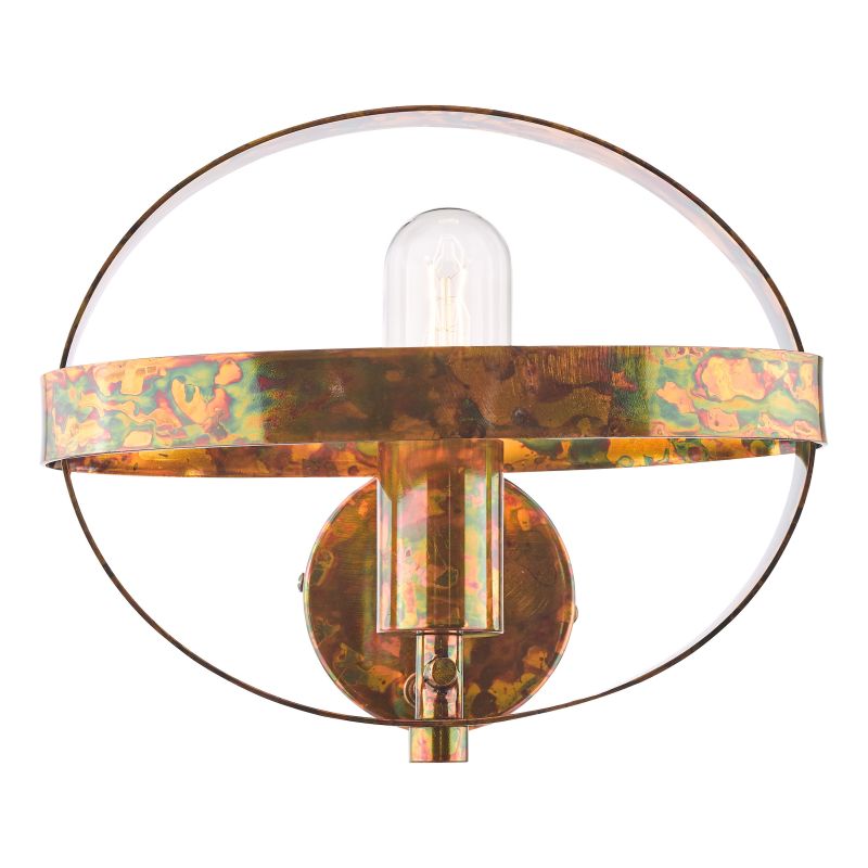 Dar-SYM0764 - Symbol - Petrol Copper Wall Lamp