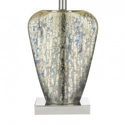 Syracuse - Mercury Glass Table lamp with Cream Shade Syracuse - Mercury Glass Table lamp with Cream Shade