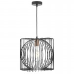Taplow - Decorative Black and Copper Single Hanging Pendant Taplow - Decorative Black and Copper Single Hanging Pendant