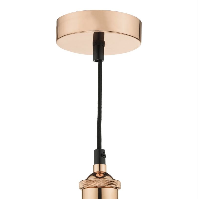 Ceiling Lights - Taurus - Bright Copper Single Hanging Pendant Cage Dar-TAU0164 - Taurus - Bright Copper Single Hanging Pendant Cage