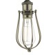 Ceiling Lights - Taurus - Pewter Chrome Single Hanging Pendant Cage Dar-TAU0167 - Taurus - Pewter Chrome Single Hanging Pendant Cage