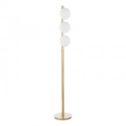 Tauri - Matt Gold 3 Light Floor Lamp with Opal Glass Tauri - Matt Gold 3 Light Floor Lamp with Opal Glass