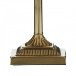 Taylor - Antique Brass Table Lamp with Gold Shade Taylor - Antique Brass Table Lamp with Gold Shade