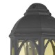 Dar-TEN2122 - Tenby - Outdoor Matt Black Half Wall Lamp