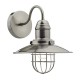Wall Lights - Terrace - Antique Chrome Fishermans Wall Lamp Dar-TER0761 - Terrace - Antique Chrome Fishermans Wall Lamp
