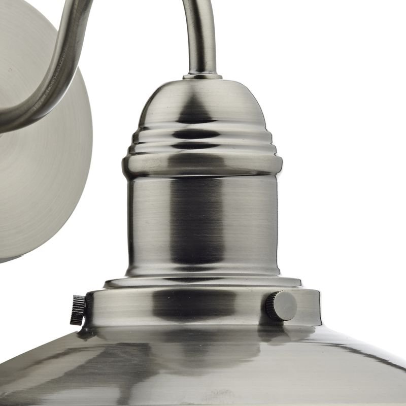 Wall Lights - Terrace - Antique Chrome Fishermans Wall Lamp Dar-TER0761 - Terrace - Antique Chrome Fishermans Wall Lamp