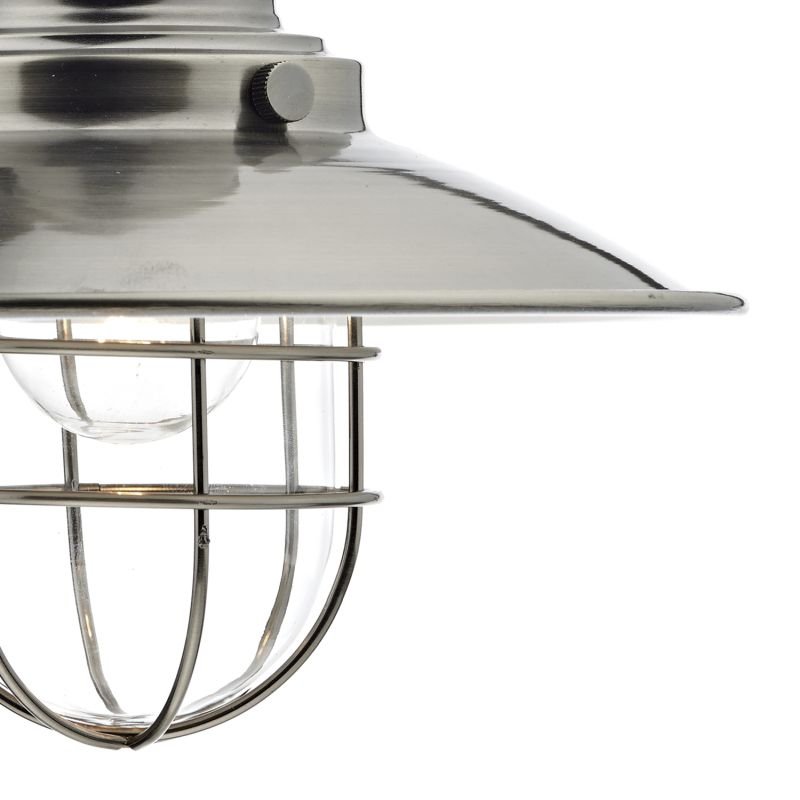 Wall Lights - Terrace - Antique Chrome Fishermans Wall Lamp Dar-TER0761 - Terrace - Antique Chrome Fishermans Wall Lamp