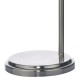 Table & Floor Lamp - Terrace - Antique Chrome Fishermans Floor Lamp Dar-TER4961 - Terrace - Antique Chrome Fishermans Floor Lamp