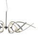 Commercial - Tetra - LED Polished Chrome 6 Light Hanging Pendant Dar-TET0650 - Tetra - LED Polished Chrome 6 Light Hanging Pendant