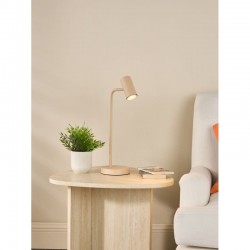Thierry - Matt Taupe Desk Lamp