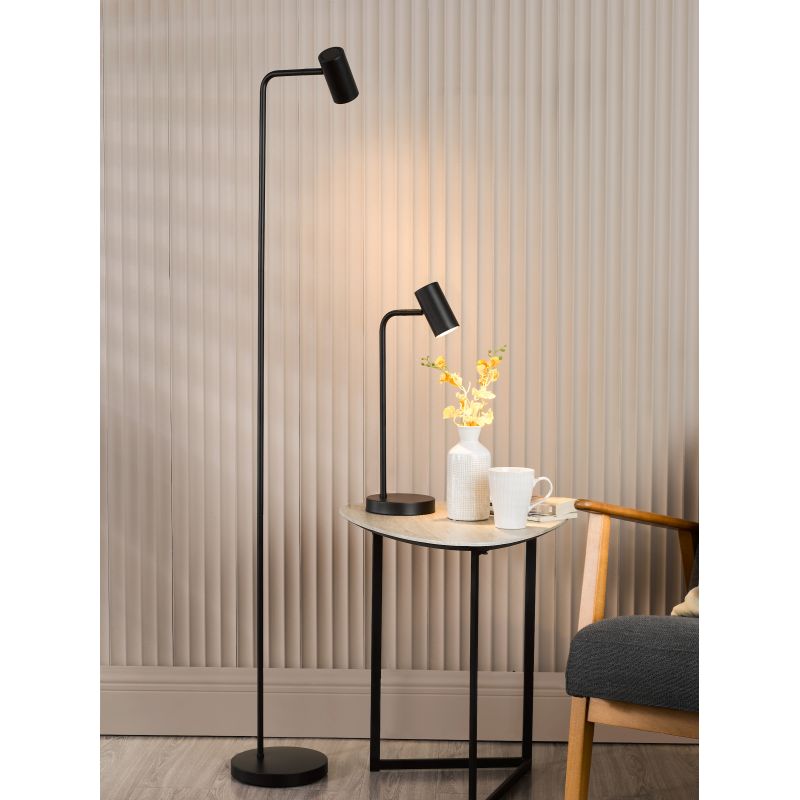 Dar_Vol3-THI4922 - Thierry - Matt Black Task Floor Lamp