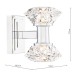 Dar-TIA0950 - Tiana - Chrome 2 Light Wall Lamp with Crystal