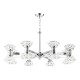 Dar-TIA1650 - Tiana - Chrome 16 Light Centre Fitting with Crystal