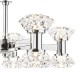 Dar-TIA2350 - Tiana - Chrome 10 Light Centre Fitting with Crystal